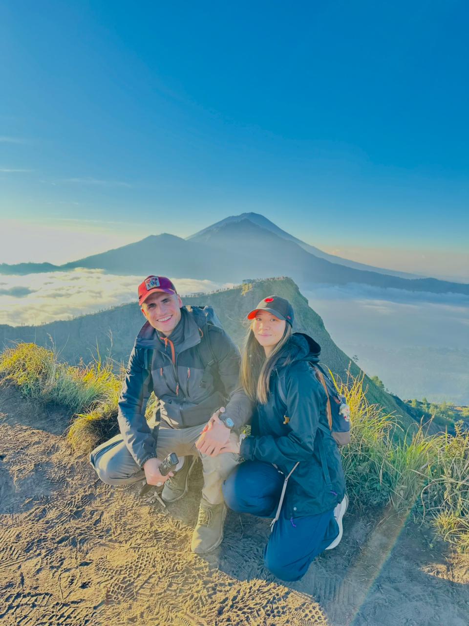 Mount Batur sunrise view