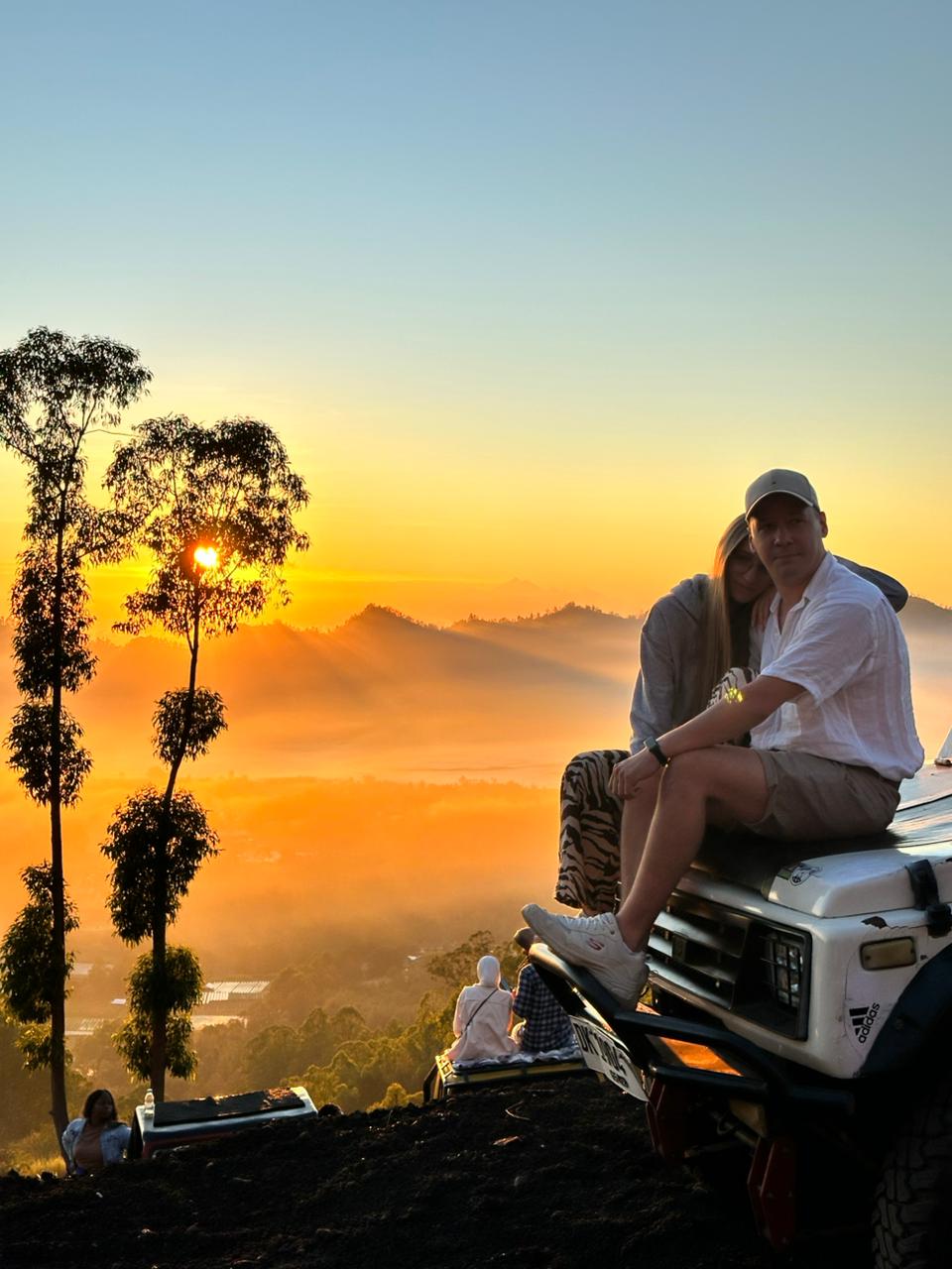 Mount Batur hiking group